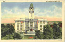 City Hall Yonkers, NY Postcard Postcard