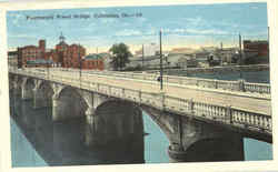 Fourteenth Street Bridge Columbus, GA Postcard Postcard