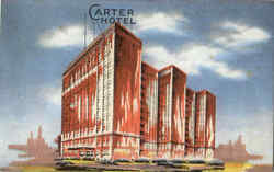 Carter Hotel, Prospect Avenue and 9th Street Postcard