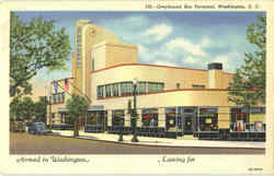 Greyhound Bus Terminal Washington, DC Washington DC Postcard Postcard