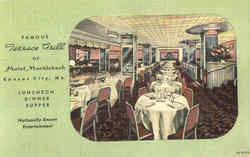 Famous Terrace Grill Of Hotel Muehlebach Kansas City, MO Postcard Postcard