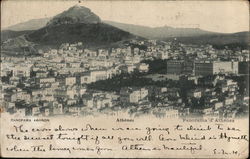 View over City Athens, Greece Greece, Turkey, Balkan States Postcard Postcard