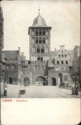 Lubeck, Burgthor Germany Postcard Postcard