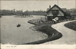 Hanley Park Lake Postcard