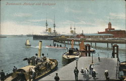 Portsmouth Harbour and Dockyard England (UK) Hampshire Postcard Postcard