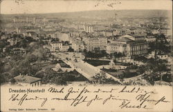 Dresden - Neustadt (New city) Germany Postcard Postcard