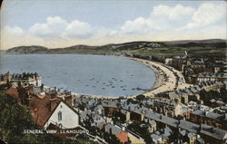 General View of Town Postcard