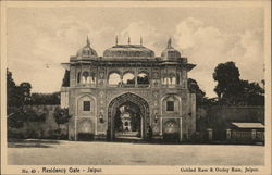 Residency Gate Jaipur, India Postcard Postcard