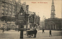 St. Enoch Square Glasgow, Scotland Postcard Postcard