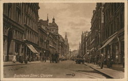 Buchanan Street Glasgow, Scotland Postcard Postcard