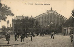 Mediodia Station Madrid, Spain Postcard Postcard Postcard