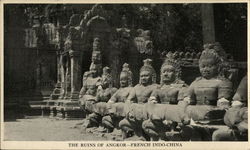 The Ruins of Angkor - French Indo-China Postcard