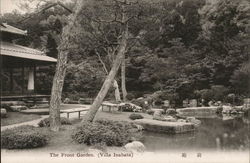 Villa Inabata - The Front Garden Kyoto, Japan Postcard Postcard