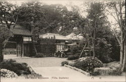 Villa Inabata - Main Entrance Kyoto, Japan Postcard Postcard