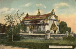 Twasoe Pagoda Pagan, Myanmar Southeast Asia Postcard Postcard