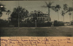 Buitensociëteit Park Clubhouse Postcard