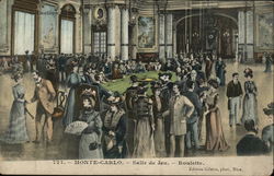 Casino - Salle de Jeu, Roulette Postcard