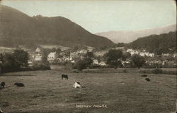 View of Town from Southeast Postcard