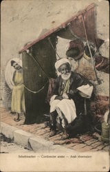 Arab shoemaker Postcard