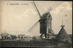 Coq-sur-Mer - Le Moulin Belgium Benelux Countries Postcard Postcard