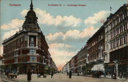 Andrassy Street Postcard