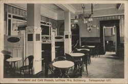 Cafe Rausch, Lollfuß, 74a Postcard