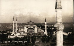 Istanbul Aya Sofia Postcard