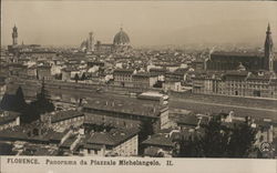 Square Michelangelo Postcard