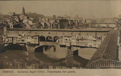 Ponte Vecchio Florence, Italy Postcard Postcard