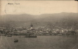 Funchal from the Sea Madeira, Portugal Postcard Postcard Postcard