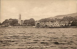 Row Village, Garelochhead Gare Loch, Scotland Postcard Postcard