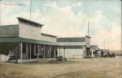 Street Scene Tijuana, Mexico Postcard Postcard