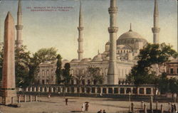 Mosque of Sultan Ahmid Istanbul, Turkey Greece, Turkey, Balkan States Postcard Postcard