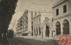 Avenue Jules Ferry Tunis, Tunisia Africa Postcard Postcard