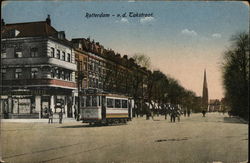 Van der Takstraat Rotterdam, Netherlands Benelux Countries Postcard Postcard