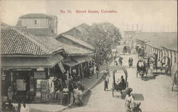 Street Scene Colombo, Sri Lanka Southeast Asia Postcard Postcard