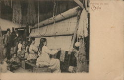 Carpet Workers - Coula Postcard