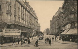 Rue des Ecoles Paris, France Postcard Postcard