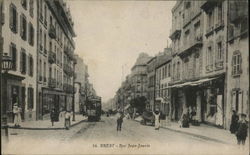 Rue Jean-Jaures Postcard