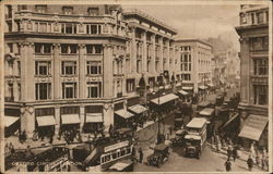 Oxford Circus London, England Postcard Postcard