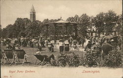 Royal Pump Gardens Postcard