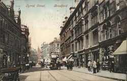 Tyrell Street Bradford, UK Yorkshire Postcard Postcard