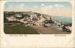 View of the West Cliff Postcard