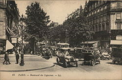 Boulevard des Capucines Postcard