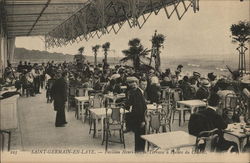 Pavillon Henri-IV - Terrace Saint-Germain-en-Laye, France Postcard Postcard