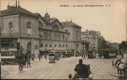 La Gare Montparnasse Paris, France Postcard Postcard