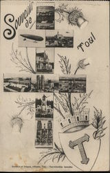 Souvenir de Toul Postcard