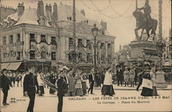 Joan of Arc Festival Postcard