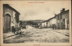 Main Street Rigny-la-Salle, France Postcard Postcard