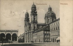 Theatinerkirche Postcard